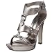 Jessica Simpson Women's Stelana Platform T-Strap,Dark Pewter,8 M US