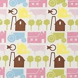 DwellStudio for Target Fitted Sheet - Farm Girl
