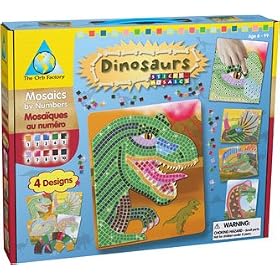 Orb Factory Sticky Mosaics: Dinosaurs
