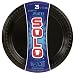 Solo Black 7 1/4-Inch Plastic Plate, 25-Regard Packages (Pack of 10)