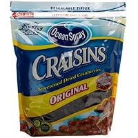 Ocean Spray Craisins, Sweetened Dried Cranberries, 48-Ounce Units (Pack of 2)