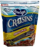 Ocean Spray Craisins, Sweetened Dried Cranberries, 48-Ounce Units (Pack of 2)