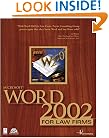 Microsoft Word 2002 for Law Firms w/CD (Miscellaneous)