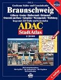 ADAC StadtAtlas Braunschweig 1 : 20 000 mit Gifhorn, Goslar, Halberstadt, Helmstedt, Osterode am Harz, Salzgitter, Wernigerode, Wolfsburg: Gifhorn, ... 224 St�dte und Gemeinden. 1:20000. GPS-genau