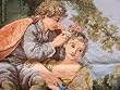 New Completed Wool Needlepoint Canvas-Love story