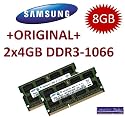 8GB Mihatsch Trading Kit SAMSUNG original 2 x 4 GB DDR3-1066 (1066Mhz, 204pin, CL7) PC3-8500 SO-DIMM (2x M471B5273CH0-CF8) f&uuml;r aktuelle DDR3 Notebooks / MacBook / MacBook Pro / iMac / mac mini mit 10 Jahren H&auml;ndlergarantie