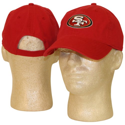 NFL Classic Team Colors Adjustable Slouch Hats -49ers