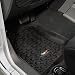 Rugged Ridge All Terrain Front Floor Liner, Black (Pair) 2007-2012 Jeep Wrangler JK & Wrangler Unlimited JK # 12920.01