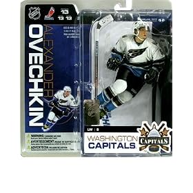 McFarlane Toys 6" NHL Series 13 - Alexander Ovechkin White Jersey