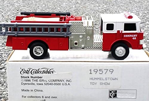 Ertl HUMMELSTOWN TOY SHOW 1999 LANCE PUMPER FIRE ENGINE TRUCK Company #46 PROMO in LIONEL O/O27 or 1:43 Scale Diecast Metal