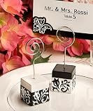 Black and White Damask Design Place Card Holders, 1 piece 51fJrkfnTLL. SL160 Black and White Damask Design Place Card Holders, 1 piece