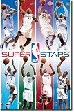 Nba Superstars Lebron Kobe Garnett 22X34 Poster 4803