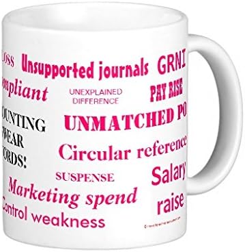 Otozoo Accounting Swear Words Female Accountant Joke Coffee Mug