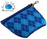 Jaci's Gems Sapphire Argyle Tee-Bag by Luco Sport