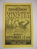 Ministry Handbill Poster House of Blues Band Shot