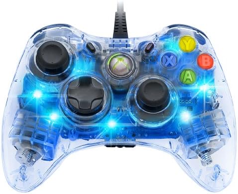 PDP Afterglow Wired Controller for Xbox 360 - Blue - microsoft_xbox_360