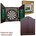 MDF Wood Dartboard Cabinet - Sporting Goods > Darts > Cabinets & Sets
