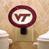 Virginia Tech Hokies Memory Company Art Glass Night Light NCAA College Athletics Fan Shop Sports Team Merchandise