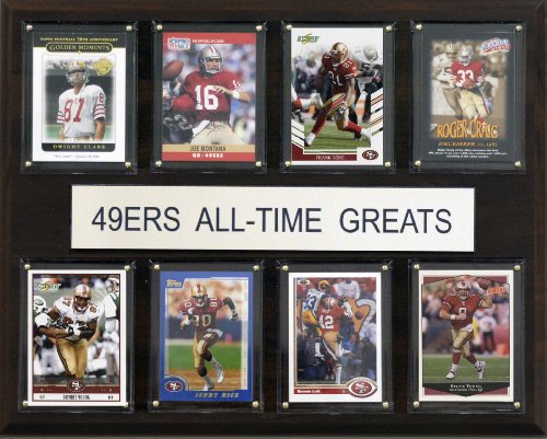 NFL San Francisco 49ers All-Time Greats Plaque at Amazon.com