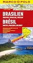 MARCO POLO Kontinentalkarte Brasilien, Bolivien, Paraguay, Uruguay 1:4 Mio.: Mit landschaftlich sch&ouml;nen Strecken und Sehensw&uuml;rdigkeiten. ... Ausklappen, Entfernungstabelle, Ortsregister