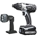 Panasonic EY7542LN2L 14.4 Volt Li-ion Multi Drill & Driver Kit with Light
