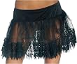 Tear Drop Crinoline Short Petticoat Slip White