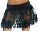 Tear Drop Crinoline Short Petticoat Slip White