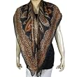 Summer Fashion Accessories Scarves and Wraps Square Silk 44 x 44 inches