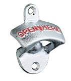 Kitchen & Housewares : Bar Craft Wall Mounted Crown Top Bottle Opener, Boxed