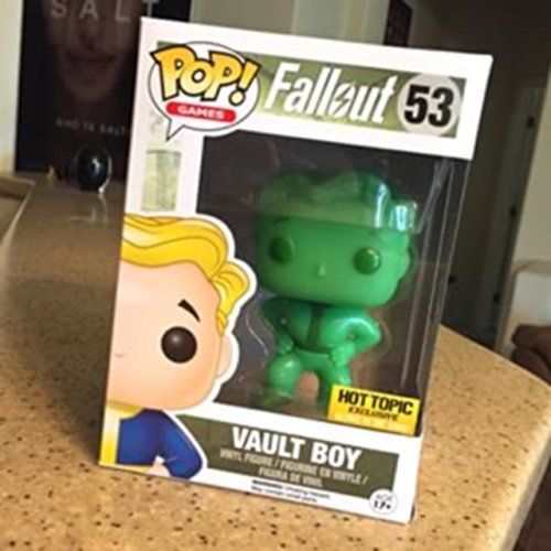 Funko Pop Fallout Vault Boy Games #53 Hot Topic Exclusive GITD