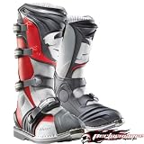 THOR-MX QUADRANT RED/GRAY MOTOCROSS BOOTS! 12