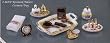 Reutter Porcelain French Rose Miniature Makeup Table S