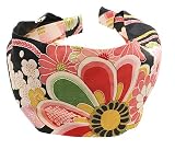 L. Erickson USA Scarf Headband - Osaka Vintage Kimono Print