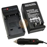 Nikon EN-EL10 AC / DC Replacement Battery Charger Set for Nikon CoolPix S200 / S210 / S220 / S230 / S3000 / S4000 / S500 / S510 / S520 / S570 / S60 / S600 / S660 / S700 Digital SLR Camera
