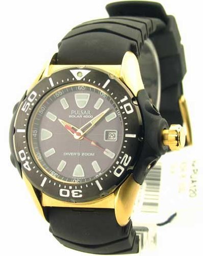Pulsar Mens PUA120 Tech Urethane Strap