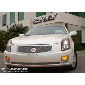 T-Rex | 55192 | 2003 - 2007 | Cadillac CTS (Except 04-06 V-Model) | Upper Class Mesh Bumper - Polished Stainless Steel