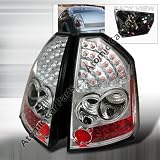 04 05 06 Chrysler 300 LED Tail Lights - Clear (Pair)