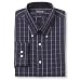 Arrow Wrinkle Free Satin Stripe Dress Shirt - Buttondown Collar