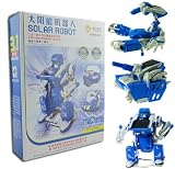 HK 3 in 1 Solar Powered Movable Assembling Toys Robot Tank Scorpion Transformer DIY Model Kit