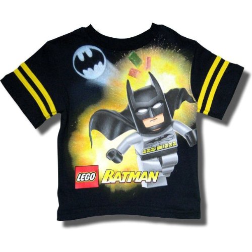  Lego Batman "Lego Blast" Athletic style Black T-shirt for Toddlers and boys