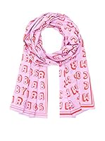 Marc by Marc Jacobs Fular Dynamite Logo (Rosa / Fucsia)