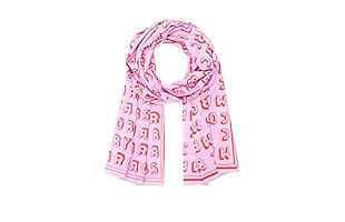 Marc by Marc Jacobs Fular Dynamite Logo (Rosa / Fucsia)