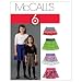 McCall's Patterns M5920 Children's/Girls' Skirts, Size CHJ (7-8-10-12-14)