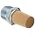 Parker EM100 EM Series Sintered Bronze Muffler/Filter, 1" NPT Male, 1-5/16" Hex Size, 250 psi
