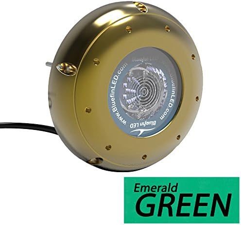 Bluefin LED Hammerhead H16 Surface Mount Underwater LED Light - 5600 Lumens - Emerald Green