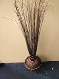 CHOCOLATE COLOURED ONION LAMP