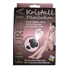 Figuretta Kristall Depilation - Haarentferner, f�r die delikate und sichere Art der Entfernung unerw�nschter Haare