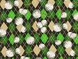 By The Yard Argyle Golf Quilt Cotton Flannel Fabric