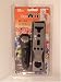 Wii Silicon Skin Game Remote Controller & Nunchuk Case Black & Silver
