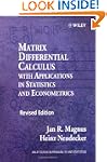 Matrix Differential Calc with Apps Re...